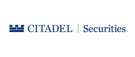 A logo for Citadel | Securities, who is a sponsor for the Milken Institute's Global Investors' Symposium Hong Kong 2025.
