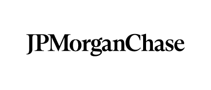 A logo for JP Morgan Chase, who is a sponsor for the Milken Institute's Global Investors' Symposium Hong Kong 2025.