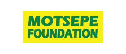 A logo for Motsepe Foundation, who is a sponsor for the Milken Institute's Global Investors' Symposium Hong Kong 2025.