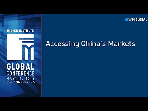 Accessing China's Markets