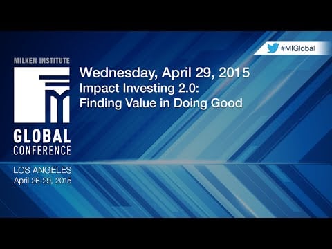 Impact Investing 2.0: Finding Value in Doing Good
