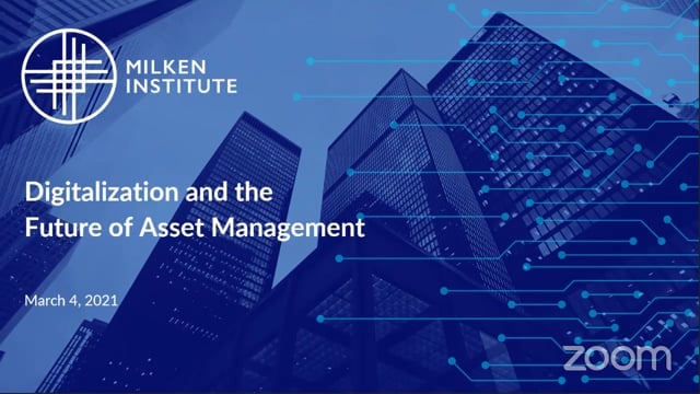 A Conversation on Digitalization and the Future of Asset Management