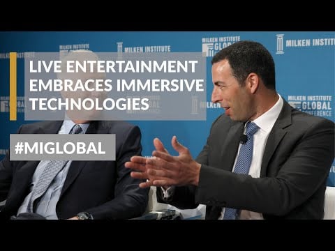 Live Entertainment Embraces Immersive Technologies