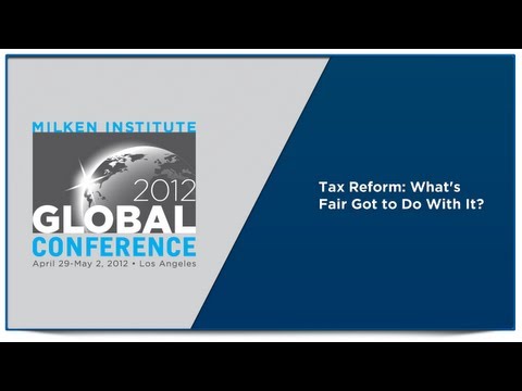 Tax Reform: What's Fair Got to Do With It?