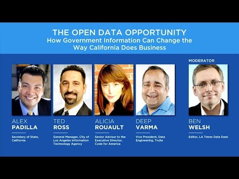 The Open Data Opportunity: How Government Information Can Change the Way California Does Business