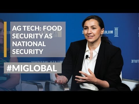 Ag Tech: Food Security as National Security