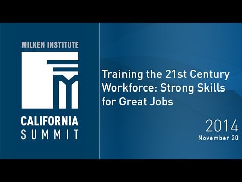 Training the 21st Century Workforce: Strong Skills for Great Jobs