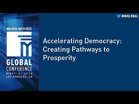 Accelerating Democracy: Creating Pathways to Prosperity