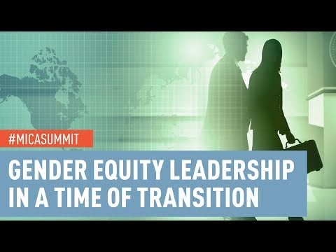 Gender Equity Leadership in a Time of Transition