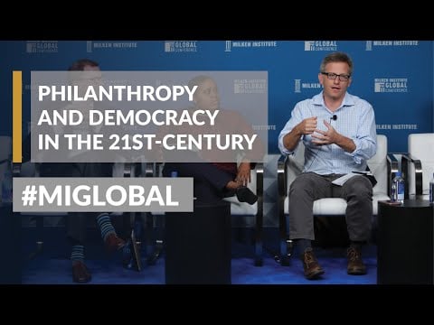 Philanthropy and Democracy in the 21st-Century