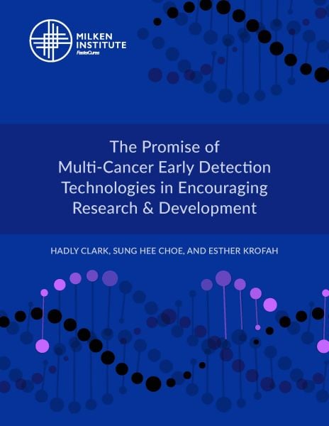 The Promise of Multi-Cancer Early Detection Technologies in Encouraging Research &amp; Development