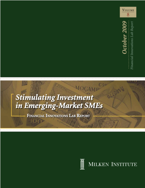 Stimulating Investment in Emerging-Market SMEs