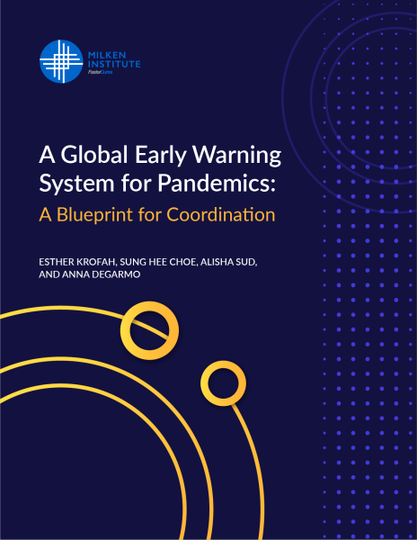 A Global Early Warning System for Pandemics: A Blueprint for Coordination