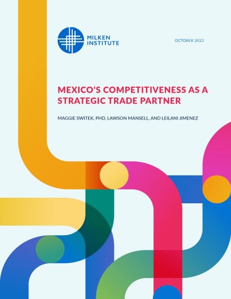 Mexico's Competitiveness as a Strategic Trade Partner