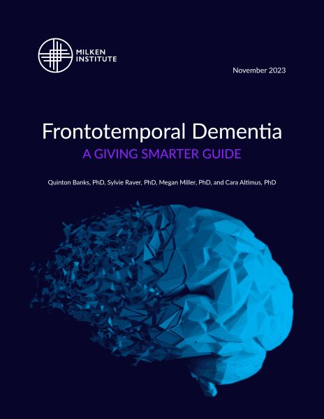 Frontotemporal Dementia: A Giving Smarter Guide