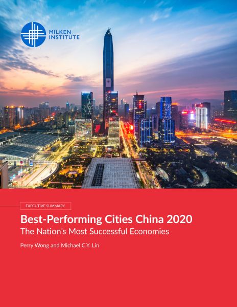 Best-Performing Cities China 2020