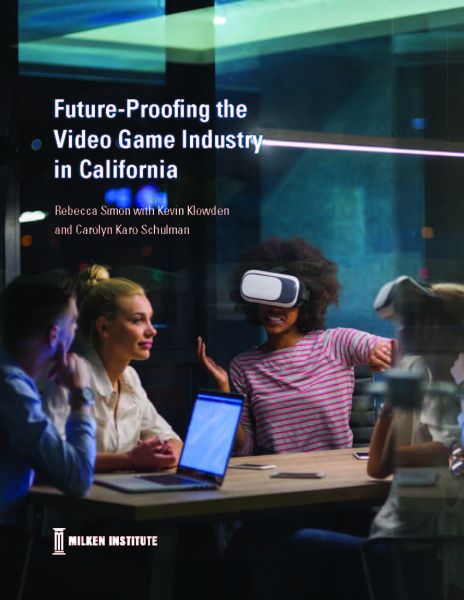 Future-Proofing the Video Game Industry in California