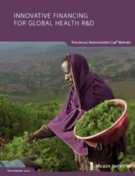 Innovative Financing for Global Health R&D