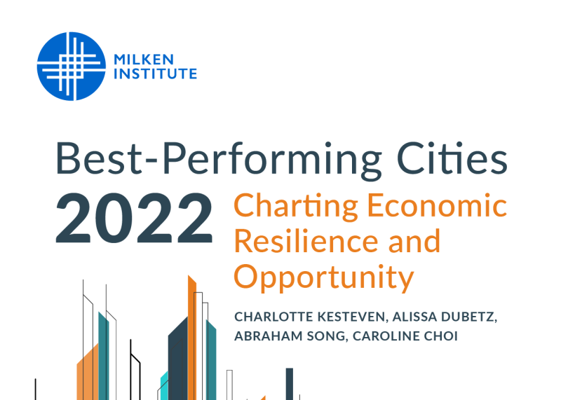 Best-Performing Cities 2022