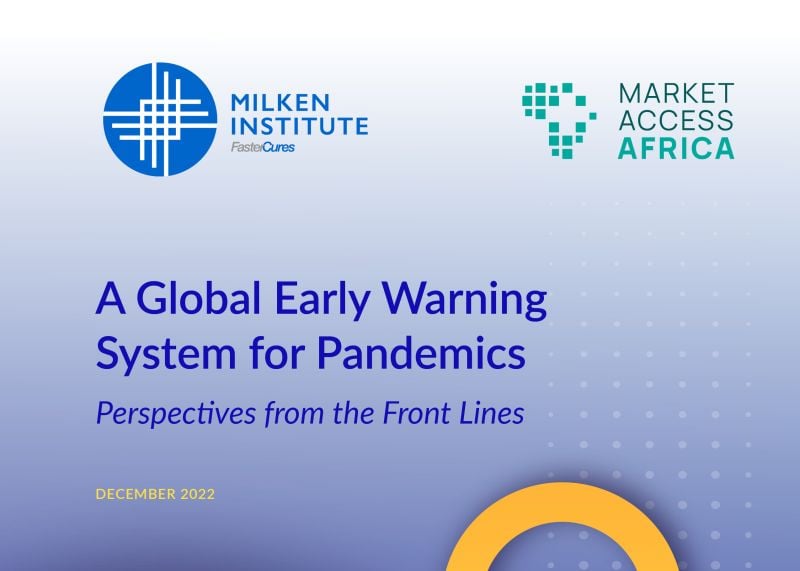 A Global Early Warning System for Pandemics: Perspectives from the Front Lines