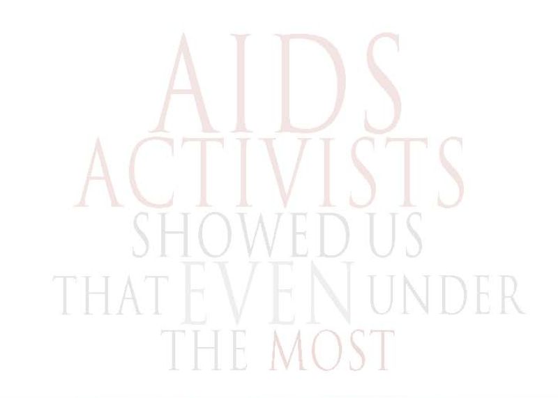 Back to Basics: HIV/AIDS Advocacy as a Model for Catalyzing Change