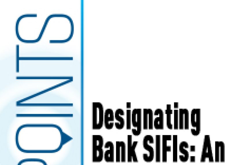  Designating Bank SIFIs: An Arbitrary Threshold for Risk