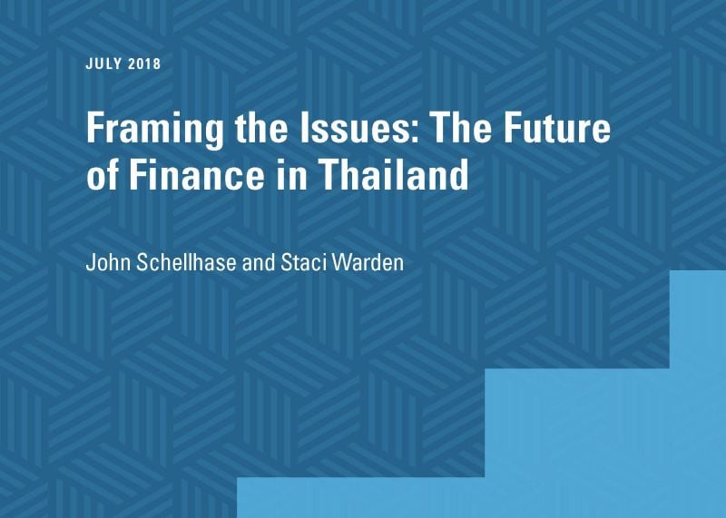 Framing the Issues: The Future of Finance in Thailand