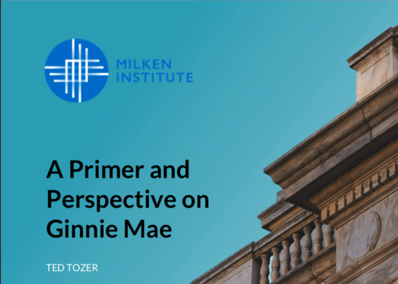 A Primer and Perspective on Ginnie Mae