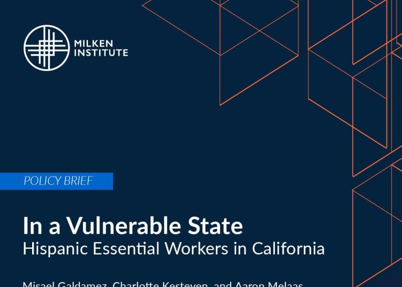 In a Vulnerable State: Hispanic Essential Workers in California