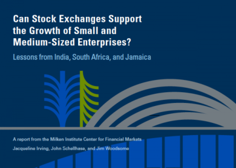 Can Stock Exchanges Support the Growth of Small and Medium-Sized Enterprises? Lessons from India, South Africa, and Jamaica
