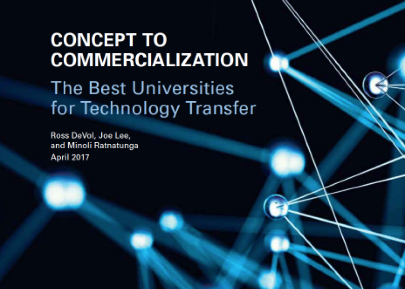 Concept to Commercialization: The Best Universities for Technology Transfer